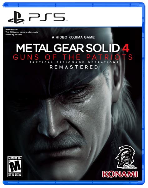 metal gear solid 4 remastered